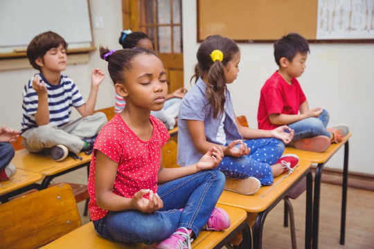 Meditation doesn’t just help kids feel relaxed; neuroscience suggests that it changes the structure and function of the brain.