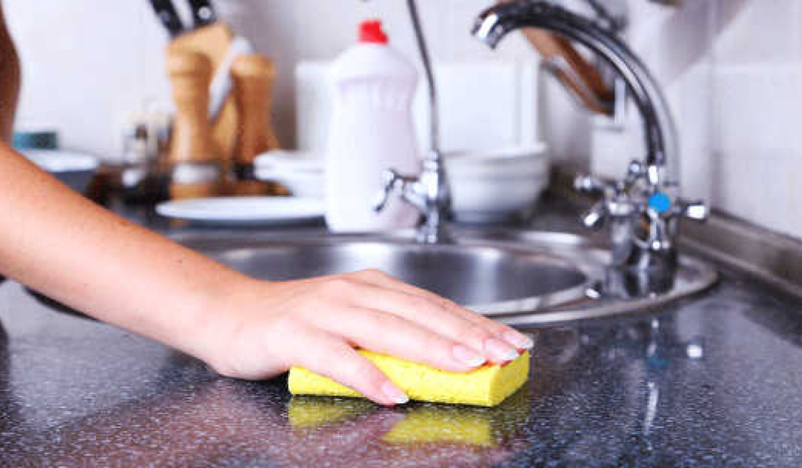 Why Your Kitchen Sponge Is A Bad Choice